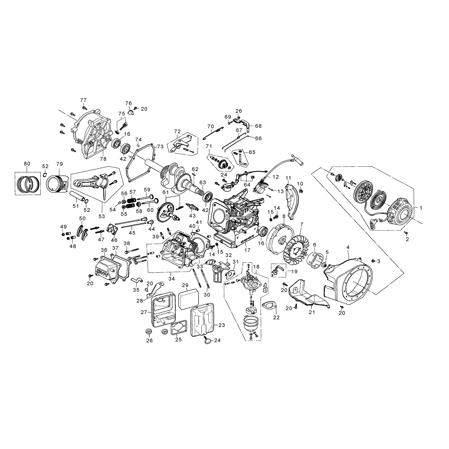 Генератор бензиновый СБ-2200