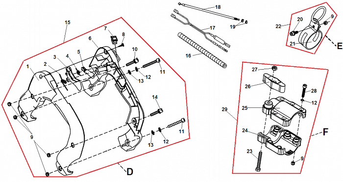 4 РУЧКА - ТРОС ВЫСОТОРЕЗ CHAMPION PP126