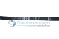 Ремень 1233J5, для стиральной машины, чёрный